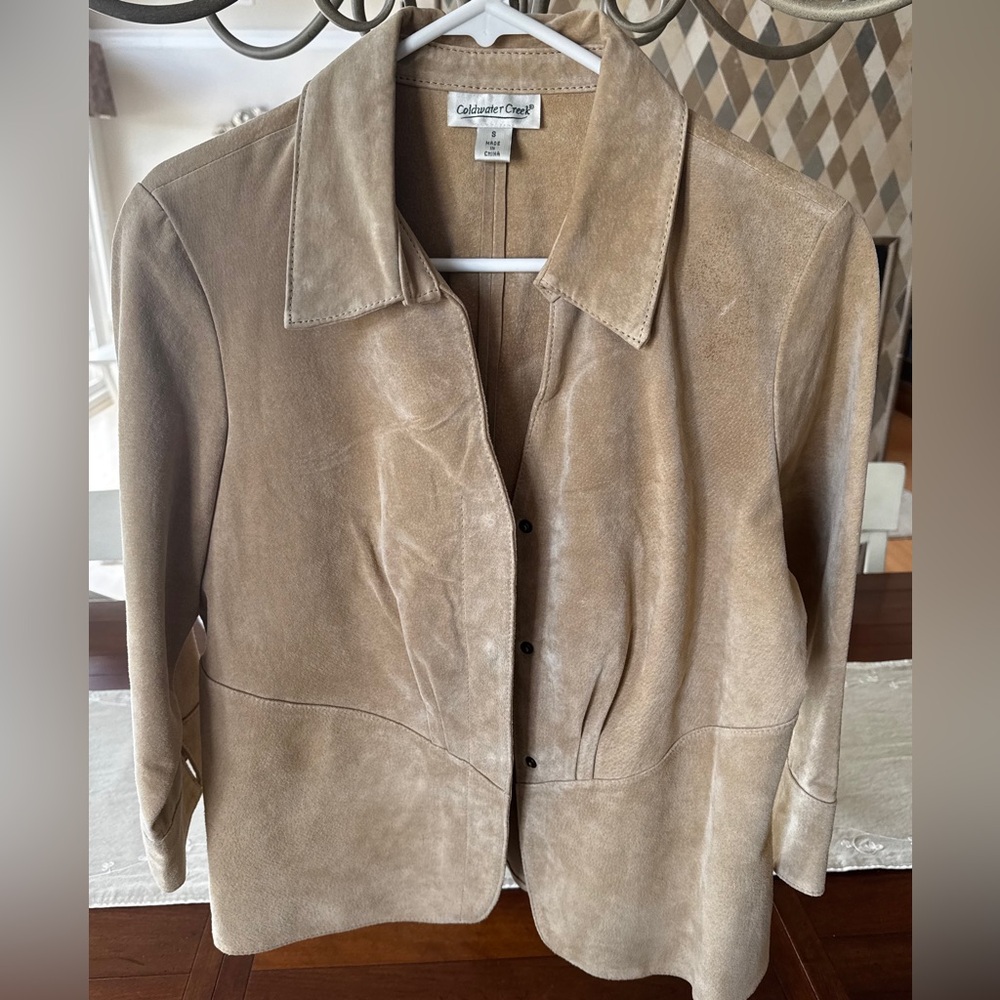 Coldwater Creek Women's Tan Blazer